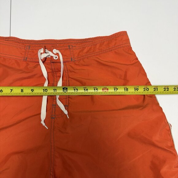 Vintage Gotcha Swim Trunks Shorts Mens 34 Orange Y2K 90s - Picture 13 of 16